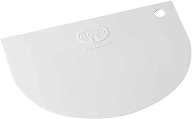 Dr. Oetker Teigschaberkarte, Teigspachtel aus Kunststoff, hochwertiger Teigschneider, Schaber zum Glattstreichen von Teig - flexibles Material (Maße ca.: 12 cm x 7,5 cm), Menge: 1 Stück im Sale